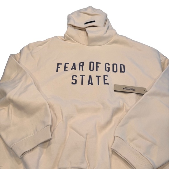 Fear Of God State Unisex Fleece “Shell” Hoodie 100% AUTHENTIC Size XL NWT - Picture 1 of 6